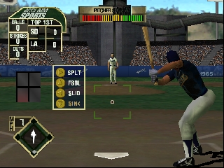 All-Star Baseball 2000 (Europe) In game screenshot